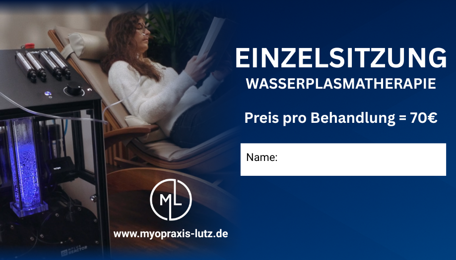 Einzelsitzung Wasserplasmatherapie